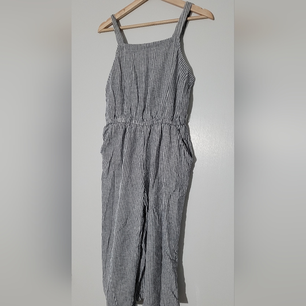 Summery Striped Jumpsuit